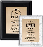 Gold Metallix Plaques