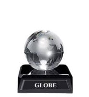 Crystal Globe Mini Pedestal