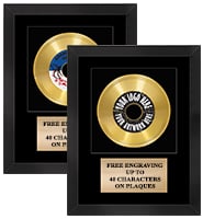 Gold Record Plaque