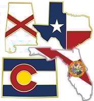 State Flag Pins