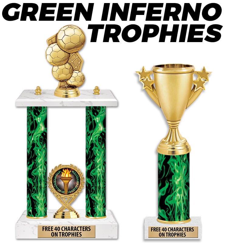 Green Inferno Column Trophies