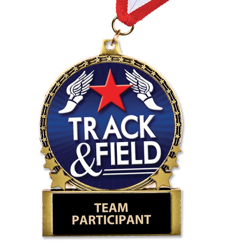 2 3/4" Comet Sport Medal