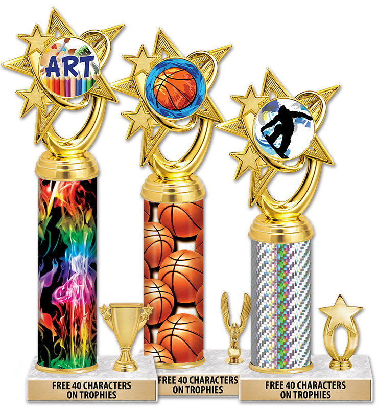 Astral Star Trim Trophies