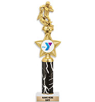 the Y Award Plaque 6x8 Trophy FREE custom engraving YMCA 