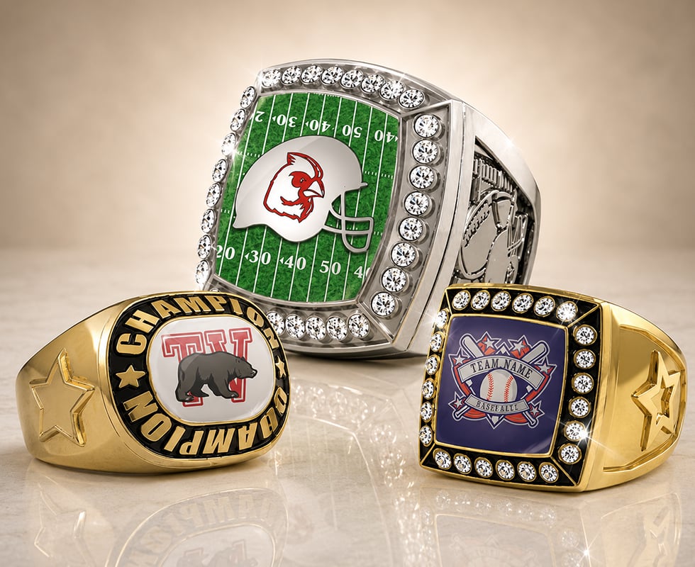 Custom Printed Inlay Ring
