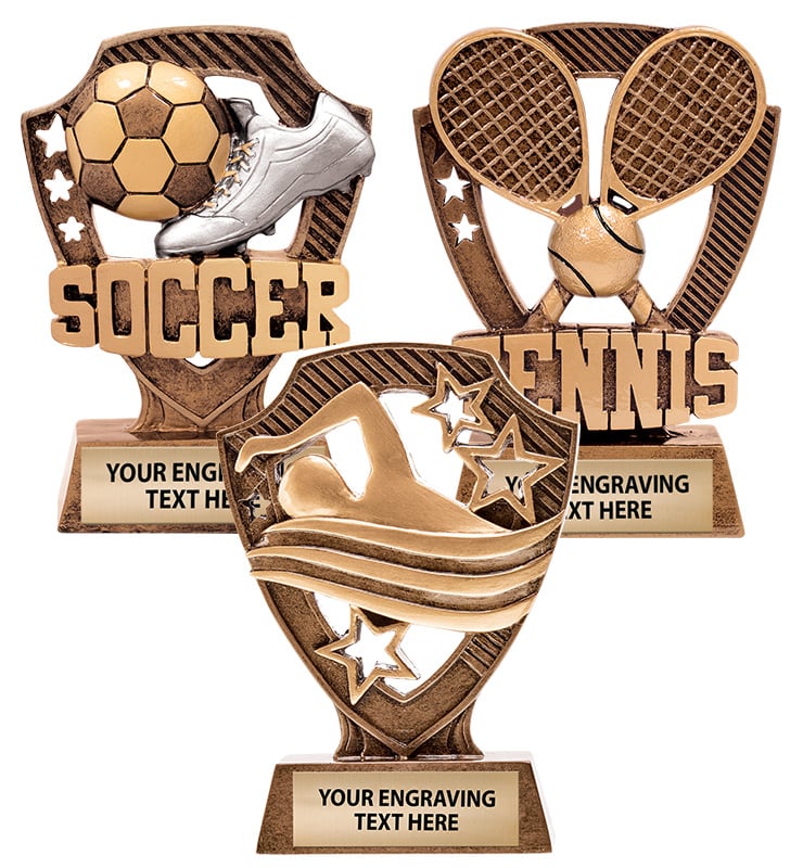 Shieldz Sculpture Trophies