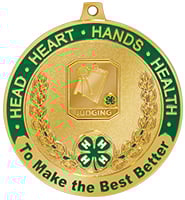 2 1/2" 4-H Judging Medal