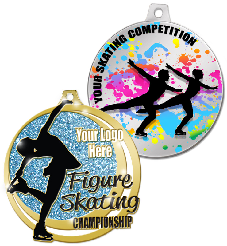 Custom Skating Medals