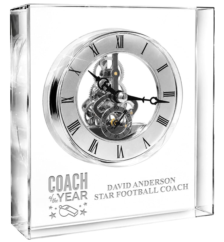 Timeless Crystal Clock