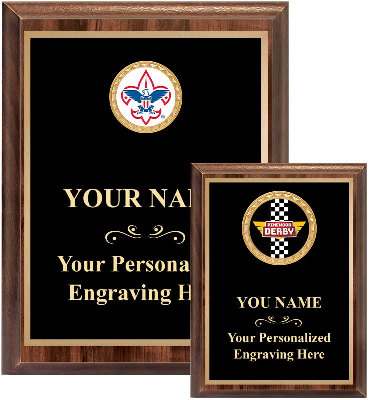Executive Wood Insert Scouts™ Plaque