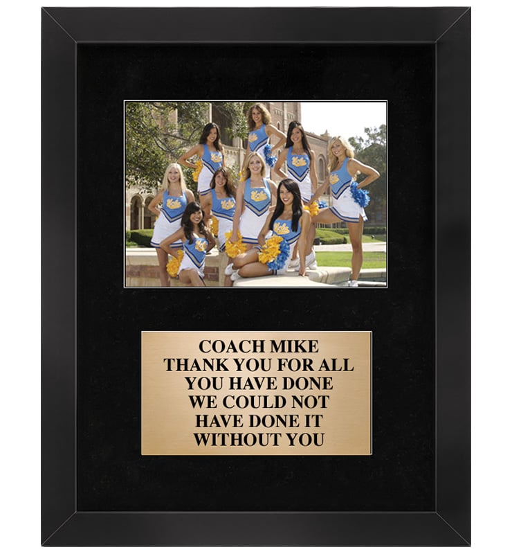 Black Photo Frame With Black Matting