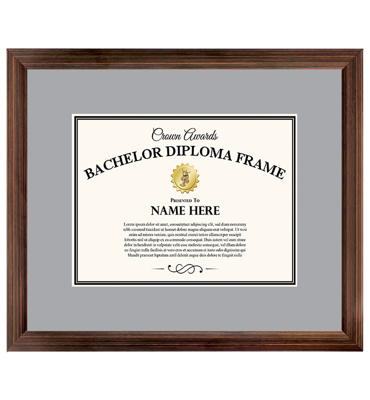 Bronze Bachelor's Diploma Frame&nbsp;