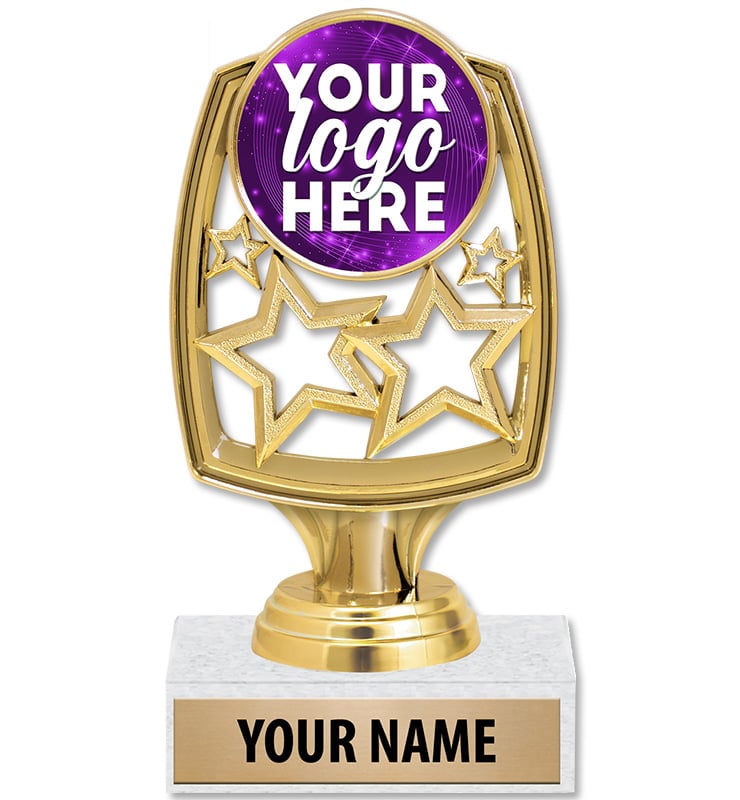 Star Whirl Insert Trophy