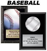 Baseball Plaques