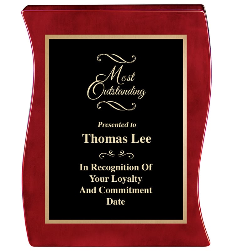 Rosewood Movement Plaque