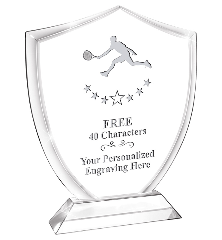 Honor Shield Crystal Award
