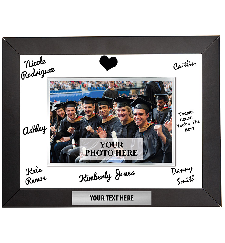 Horizontal Signature Frame Plaque