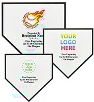 Home Plate Color Plaques