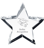 Stellar Crystal Paperweight