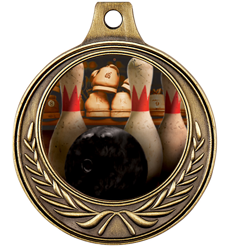 1 1/2" Bowling Medals