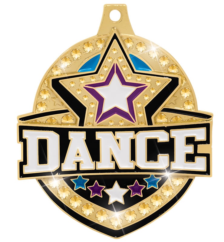 2 1/4" Royal Dance Medal