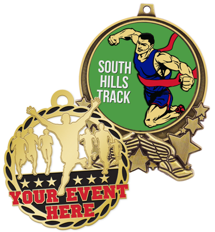 Custom Track Medals