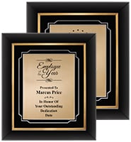 Gold Decor Frame Plaque