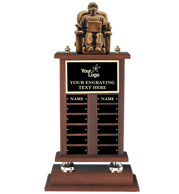 Fantasy Football Armchair Quarter Back Perpetual Trophy