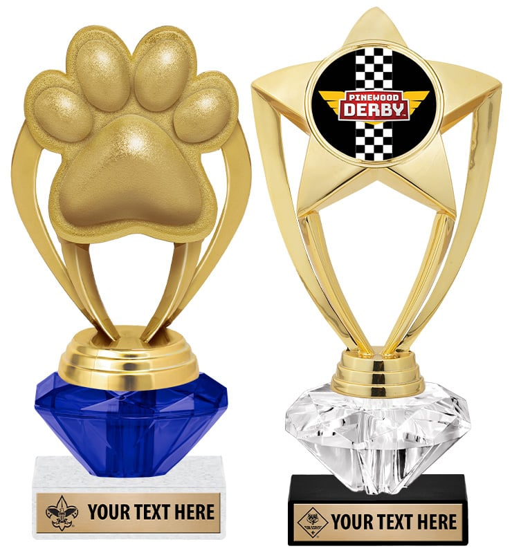 7" Crystalline Scouts&trade; Trophies