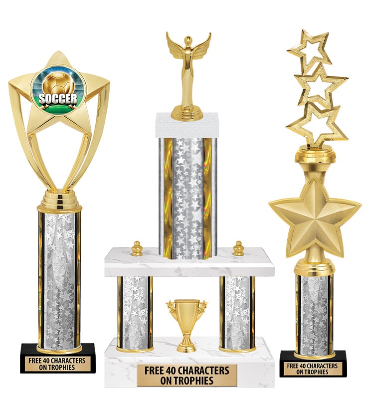 Silver Column Trophies