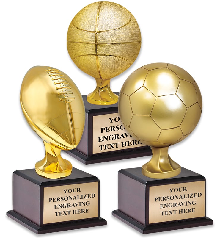 Jumbo Sport Ball Trophy Sculptures