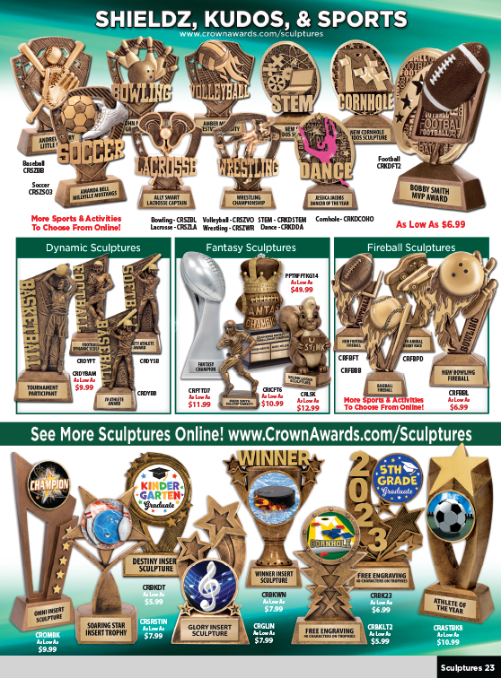 Crown Awards Catalog