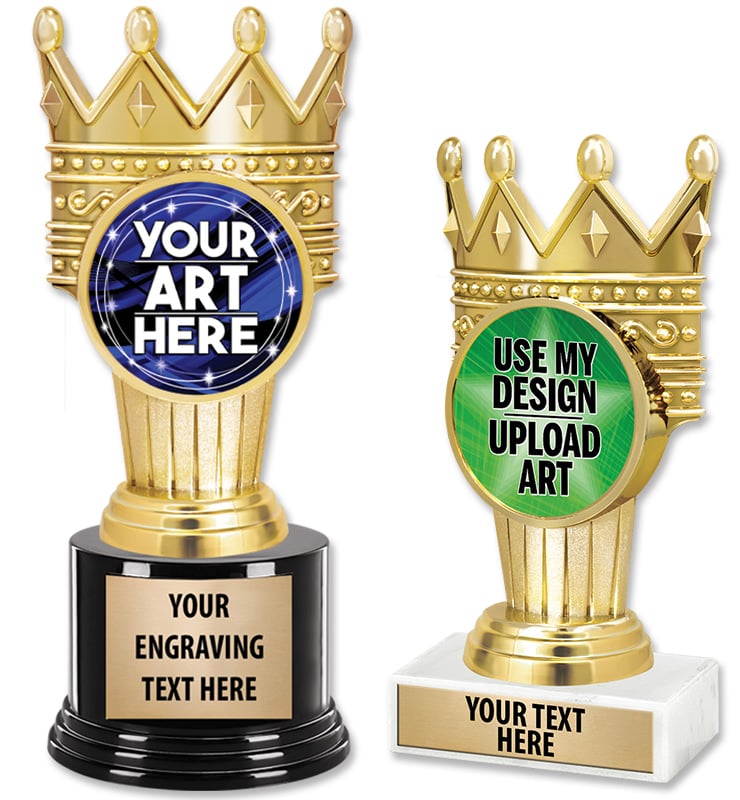 Crown Custom Insert Trophy