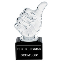 Thumbs Up Jewel Crystal