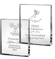 Goodview Wedge Crystal Awards