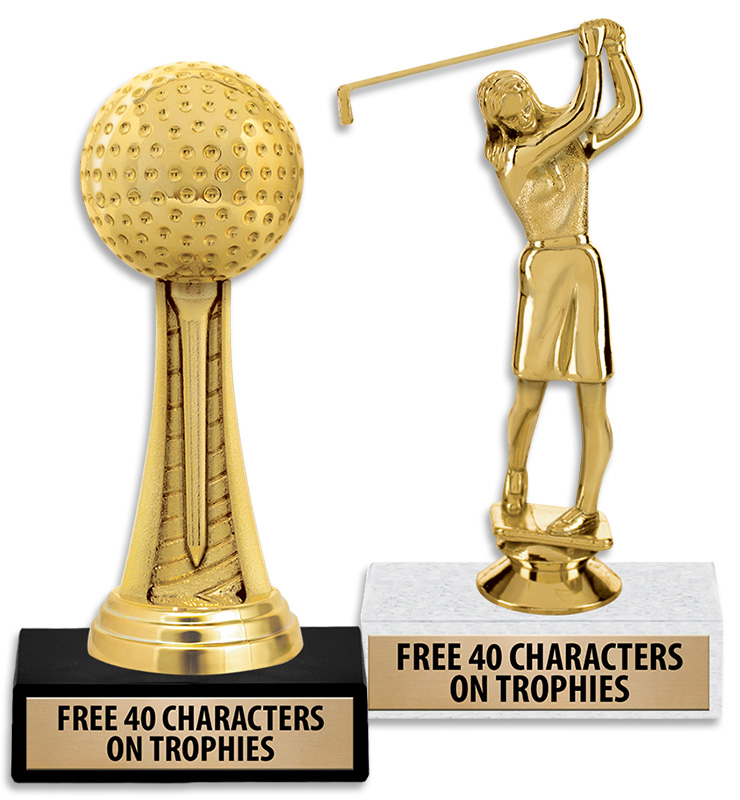 Participation Golf Trophy