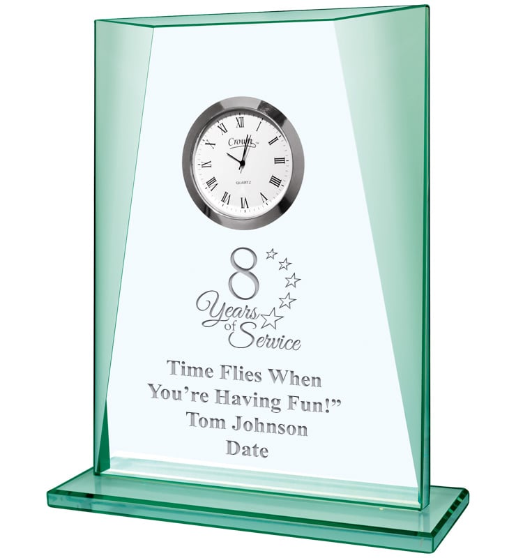 Emerald Southport Crystal Clock