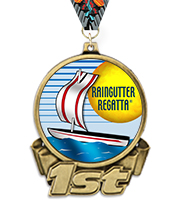3" 1st Place Medal