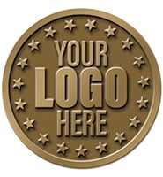 1 1/2" Single Sided Coin