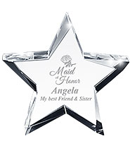 Stellar Crystal Paperweight