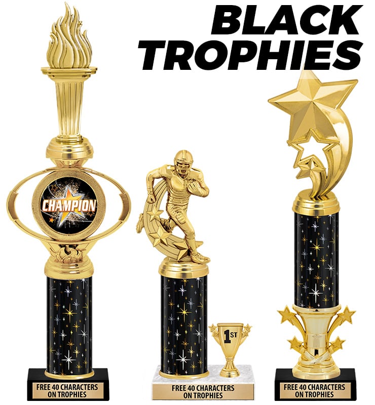Black Column Trophies