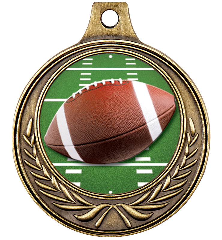1 1/2" Football Medals