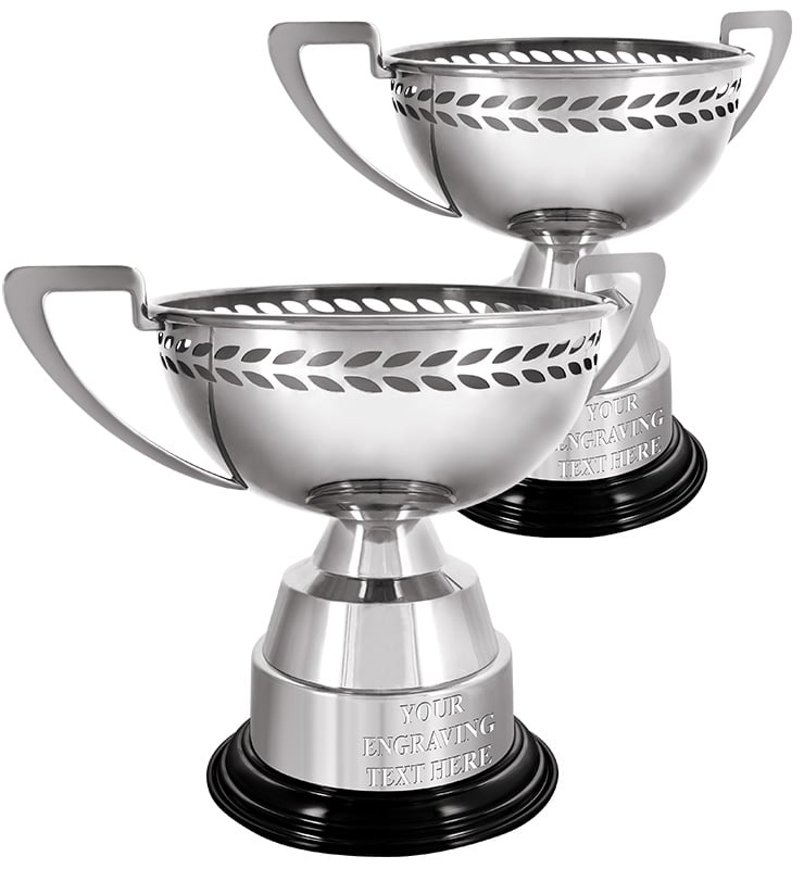 Elite Laurel Metal Cup Trophies