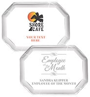 Acrylic Octagon Paperweight