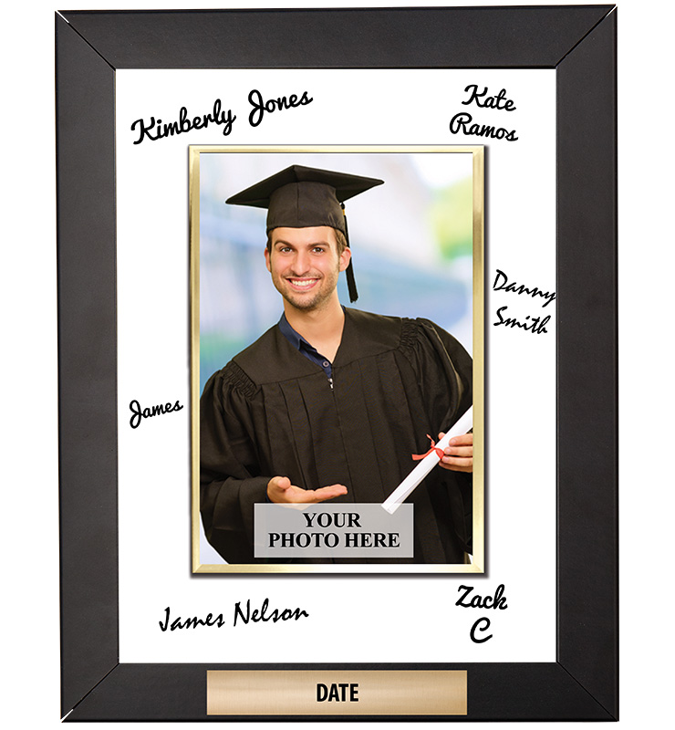 Vertical Signature Frame Plaque