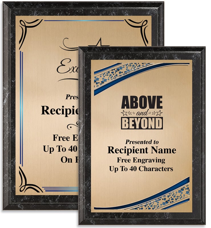 Build Your Own Black Vibrance Plaque