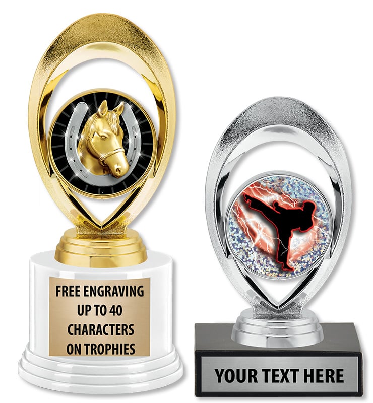 Gold & Silver Solstice Holder Insert Trophies