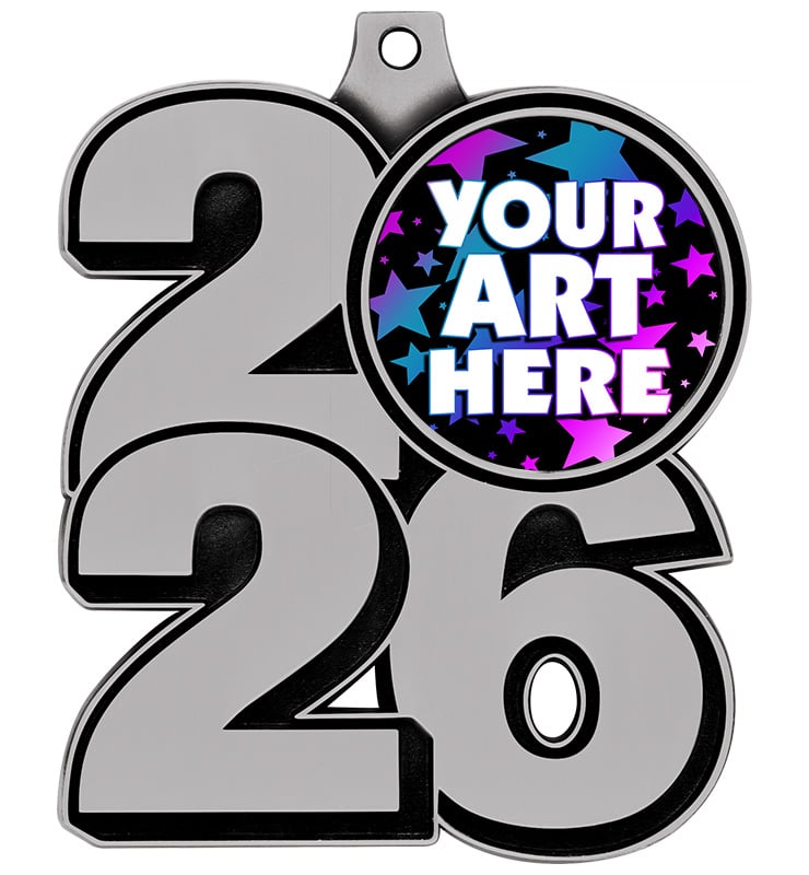2 1/4" 2026 Insert Medal