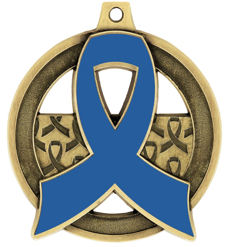 2" Awareness Insert Medal