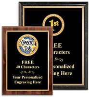 Executive Full Plate Insert Plaques